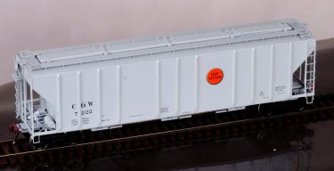 Dave Reid's Chicago Great Eastern O- Scale cylinder hopper.